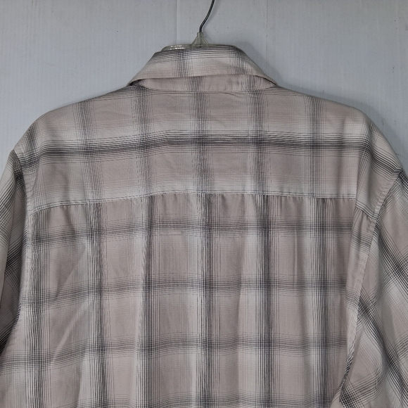 Dixxon Montana D-Lux Bamboo Blend Mens Casual Pearl-Snap Button Shirt 2X Grey - Picture 5 of 7